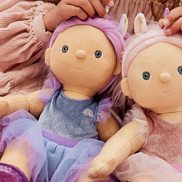 Кукла шарнирная Dream Dinkums - Violet от бренда Olli Ella