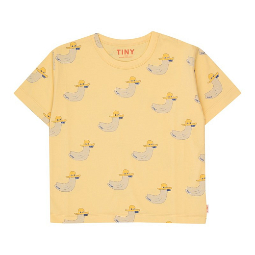 Футболка DUCKS от бренда Tinycottons Желтый