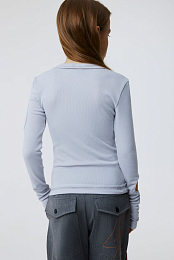 Лонгслив California Light Grey от бренда Stormies