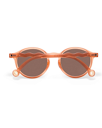 Очки JUNIOR Oval Sunglasses-Breakfast Art-Fig Pink от бренда Olivio and Co