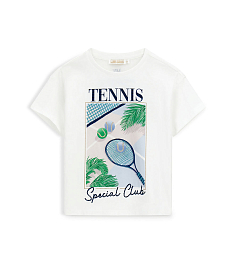 Футболка Tennis Special Club от бренда Original Marines Белый