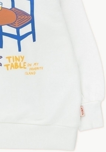 Свитшот TINY TABLE от бренда Tinycottons