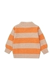 Джемпер Stripes Beige Orange от бренда Tinycottons