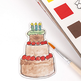 Набор для раскраски магнитов "Семья кроликов" от бренда Egmont Toys