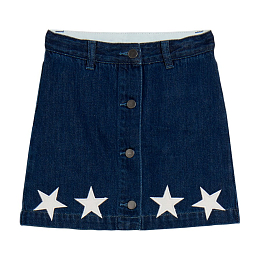 Юбка White Stars от бренда Stella McCartney kids