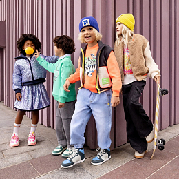 Куртка Navy Silver от бренда Billieblush