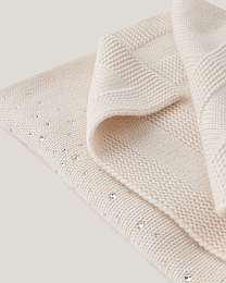 Плед инкрустированный кристаллами от бренда Anna Leon