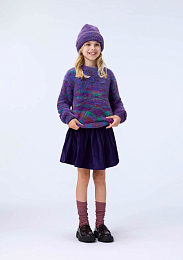 Шапка Kaia Purple Mix от бренда MOLO