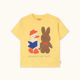 Футболка READERS от бренда Tinycottons Желтый