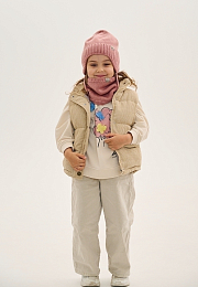 Шапка Bimla pale rose от бренда Peppihat