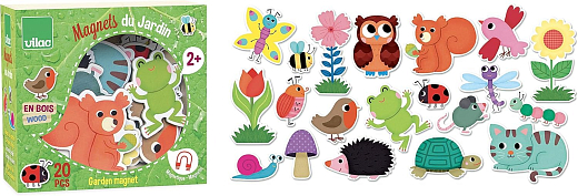 Магниты Сад от бренда Vilac