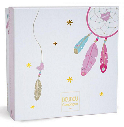 Игрушка Единорог – комфортер в подарочной коробке от бренда Doudou et Compagnie