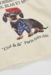 Лонгслив Dog print от бренда Boboli