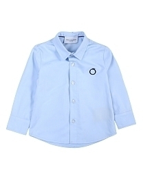 Рубашка голубого цвета от бренда Trussardi