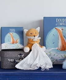 Лисичка с комфортером от бренда Doudou et Compagnie