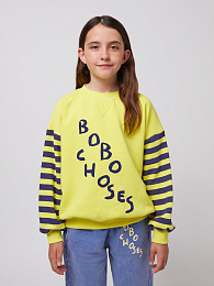 Свитшот Diagonal Bobo от бренда Bobo Choses