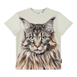 Футболка Roxo Cat от бренда MOLO Молочный