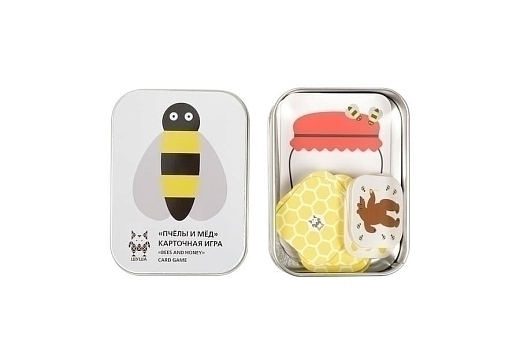 Карточная игра "Пчёлы и мёд"  от бренда Shusha