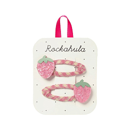 Набор заколок Клубничные поля от бренда Rockahula Kids
