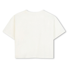 Футболка-кроп Logo от бренда SONIA RYKIEL Белый