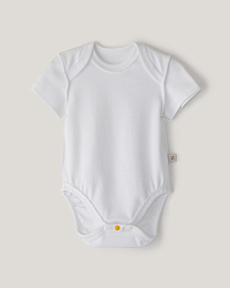 Набор боди белого цвета с коротким рукавом от бренда Anna Leon