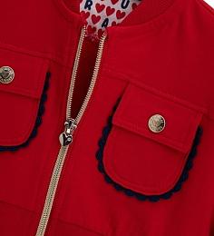 Бомбер Red lychee от бренда Original Marines