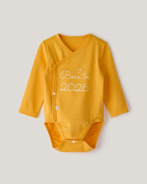 Набор боди кимоно в розовом, горчичном и белом цвете от бренда Anna Leon