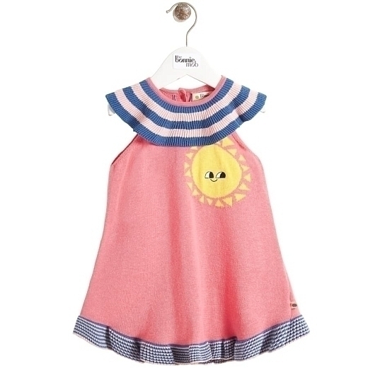 Платье розовое для малышей от бренда Bonnie mob