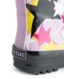 Сапоги розовые со звездами от бренда Tuc Tuc