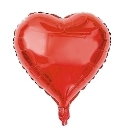 Воздушный шар Красное сердце от бренда Tim & Puce Factory