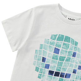 Футболка Rame Tile Happy от бренда MOLO Белый