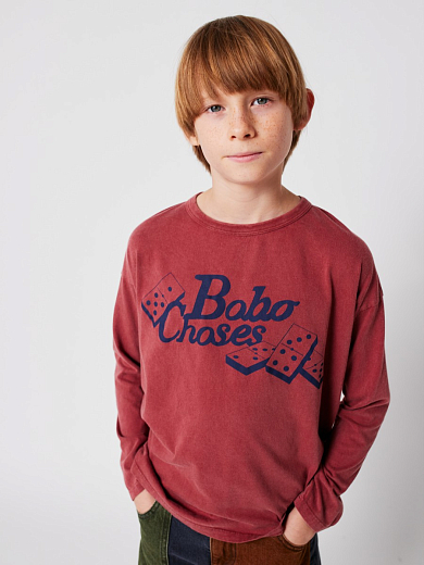Лонгслив Dominos от бренда Bobo Choses