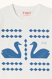 Футболка SWAN от бренда Tinycottons Белый