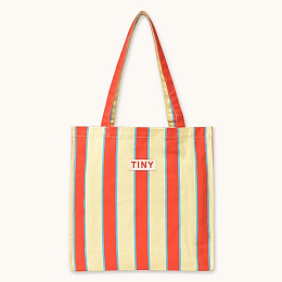 Шопер Orange stripes от бренда Tinycottons