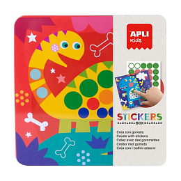 Набор для творчества с наклейками Динозавры от бренда Apli Kids