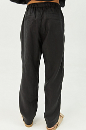 Штаны LINEN Black от бренда Liqlo