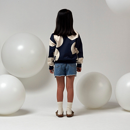 Бомбер PIG OUT True blue White cap grey от бренда Gosoaky