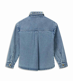 Рубашка джинсовая с кнопками от бренда Original Marines