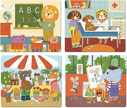 Пазлы "Профессии" от бренда Vilac