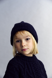 Шапка Maria Infinite Navy от бренда The New Society