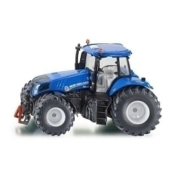 Трактор New Holland синего цвета от бренда Siku
