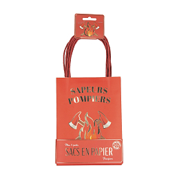 Подарочные пакеты Пожарные 4 шт. от бренда Tim & Puce Factory