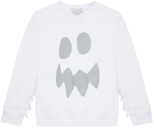 Свитшот Halloween Reflective Ghost Print от бренда Stella McCartney kids