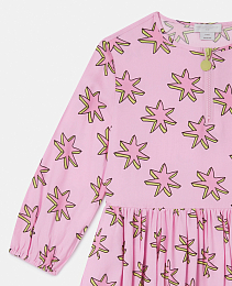 Платье Pink Shooting Stars от бренда Stella McCartney kids