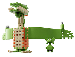 Конструктор Диплодок 60 mini деталей от бренда Marioinex