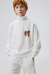 Свитшот VibeSet White от бренда Stormies