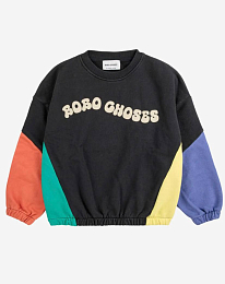 Свитшот Wavy Bobo Сolor Block от бренда Bobo Choses