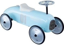 Машина-толокар голубого цвета от бренда Vilac