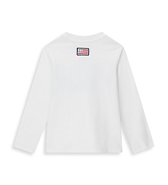 Лонгслив белый FILA от бренда Original Marines