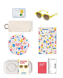 Очки JUNIOR Sunshine Coral от бренда Olivio and Co